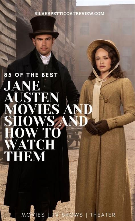 People tend to have opinions about which of the p&p adaptations are the best. Where to Watch the Best Jane Austen Movies Right Now in ...