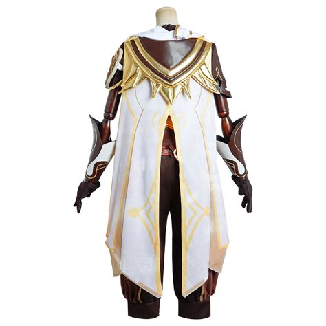 Genshin Impact Aether Male Main Character Traveler Cosplay Costume Kon