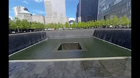 911 Memorial At Ground Zero 360 Video North Pool Youtube