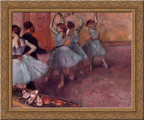 Trademark Fine Art Dancers In Blue 1890 Canvas Art By Edgar Degas