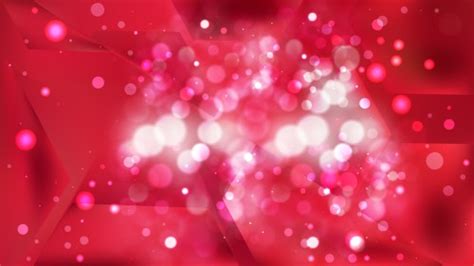 Free Abstract Red Blurred Lights Background