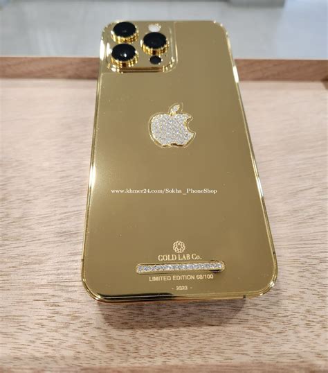 Iphone 14 Pro Max 24kt Gold Limited Edition Authorised Brand Gold Lab