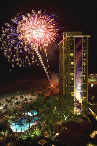 Hilton Hawaiian Village Fireworks Hawaii Resorts Hilton Hawaiian