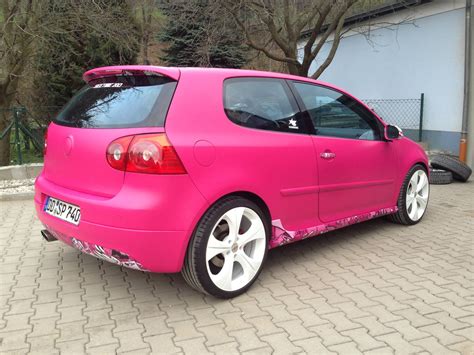 Yes This Is A Pink Vw Golf Gti Autoevolution