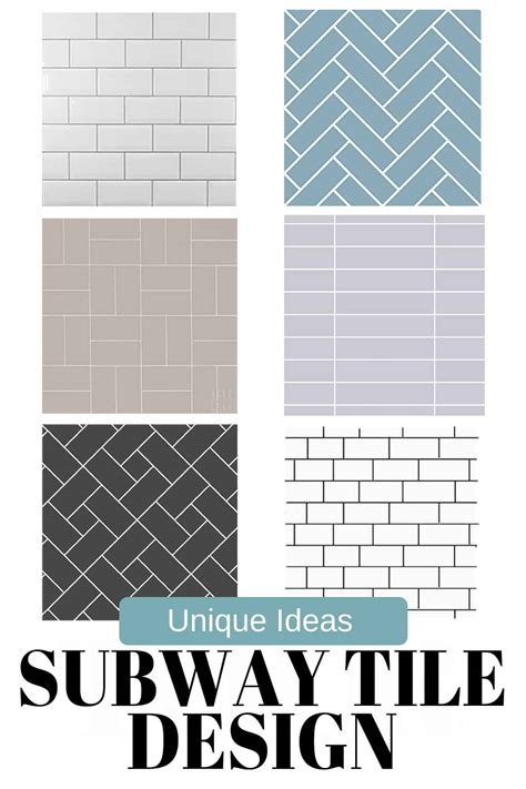 Creative Subway Tile Patterns For Kitchens And Bathrooms • Craving Some