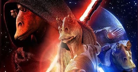 Star Wars The Force Awakens Poster With Added Jar Jar Binks Huffpost Uk Comedy