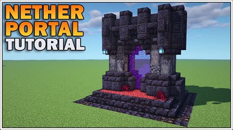 Guide To The Nether Portal In Minecraft How To Build Nether Portal