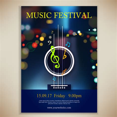 Music Event Poster Background Vectors Free Download Graphic Art Designs