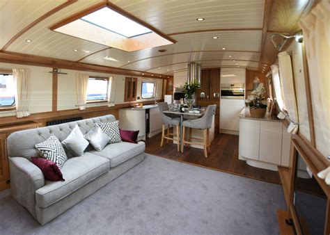 fully fitted luxury canal boats collingwood boat builders