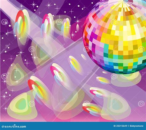 Disco Background Stock Vector Illustration Of Star Color 20315649