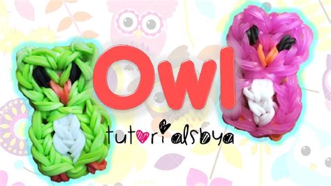 [ TUTO ] Owl / Hibou Rainbow Loom | Rainbow loom tutorials, Rainbow loom creations, Rainbow loom ...