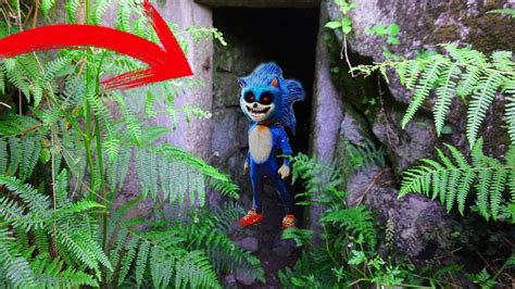 La Cueva Secreta De Sonic Exe Mucho Miedo Sonic Exe En La Vida Real