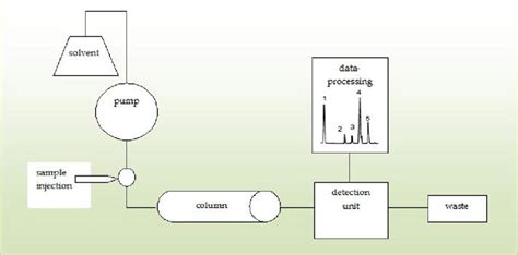 Schematic Reversed Phase Hplc Method Principle Download Scientific
