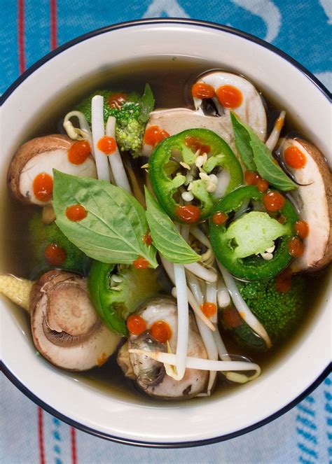 Vietnamese Style Vegetable Pho Soup Naked Noodle My Xxx Hot Girl
