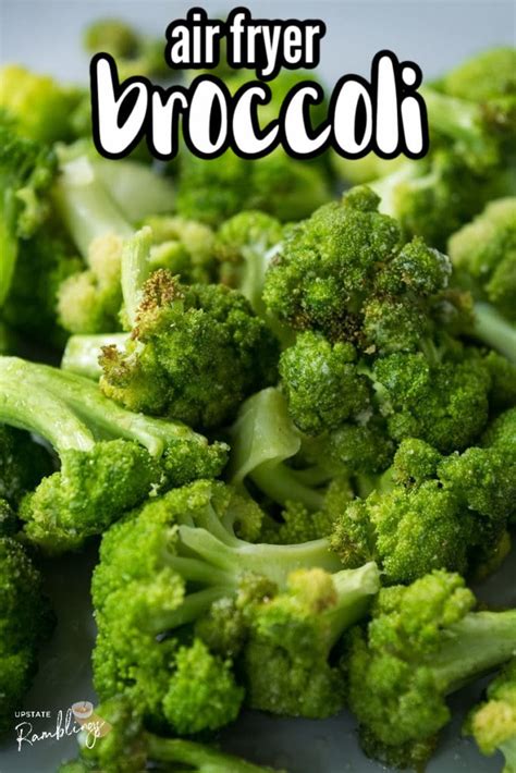 air fryer broccoli easy quick recipe qualifying associate purchases contains earn affiliate links