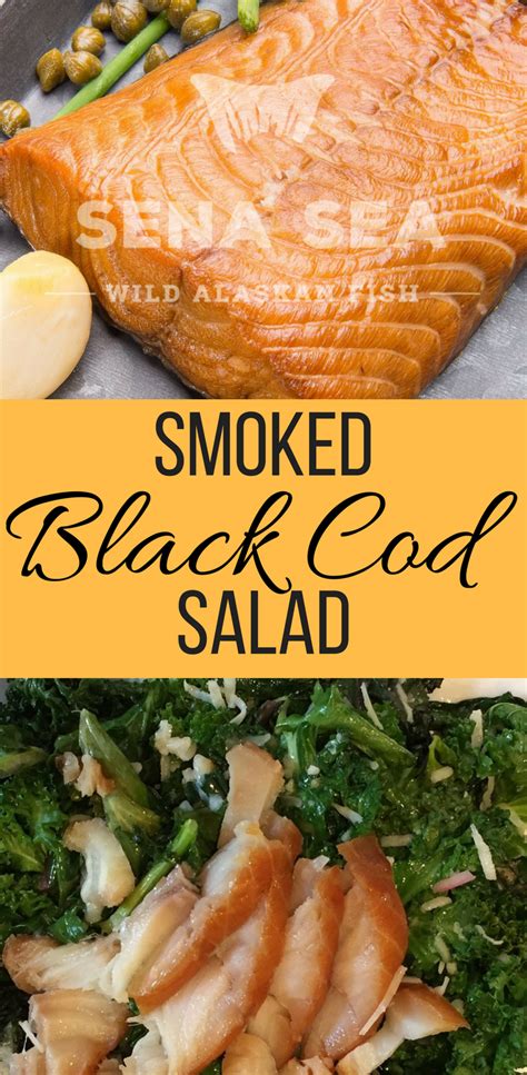Haven't tried using the smoked one. Smoked Black Cod Salad | Food recipes, Clean eating, Black cod