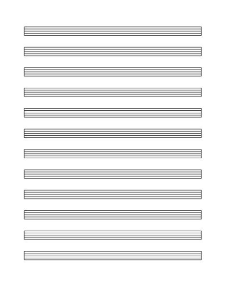 Blank Sheet Music Template For Word 2 Templates Example Templates