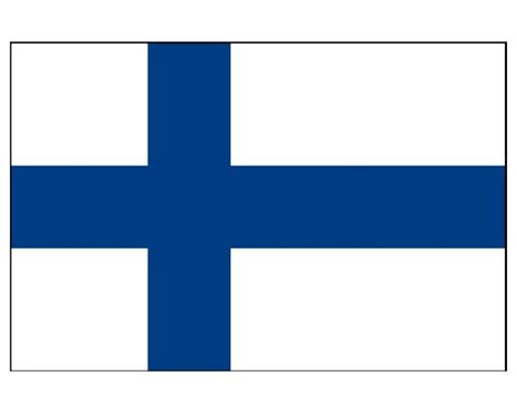 The used colors in the flag are blue, white. Finland Flag - Finland Flags - Europe Flags - Country ...