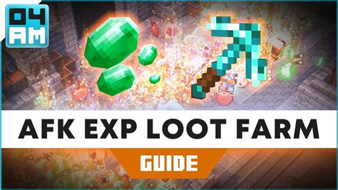 Insane Afk Xp Loot And Emerald Farm Guide In Minecraft Dungeons Any