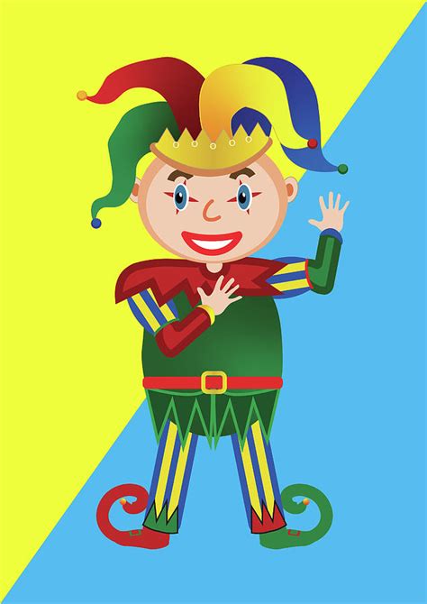 Johnny The Jester Digital Art By Kevin J Lindsay Fine Art America