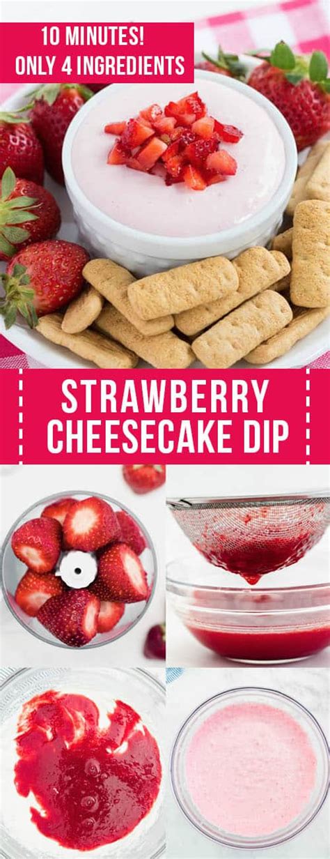 Strawberry Cheesecake Dip Spoonful Of Flavor
