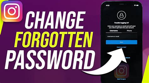 How To Change Forgotten Password On Instagram Youtube