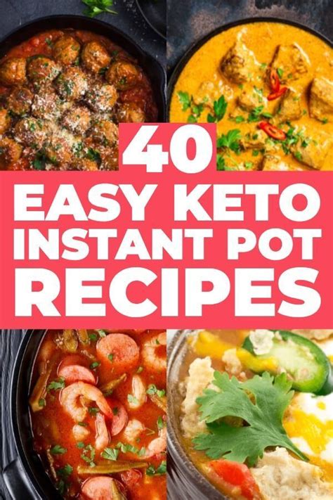 40 Keto Instant Pot Recipes Searching For Keto Diet Recipes For Your Instant Pot Make These
