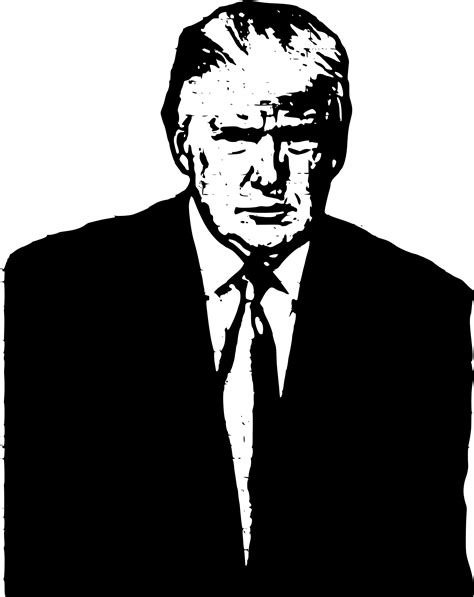 Clipart Trump Outline Trump Pictures