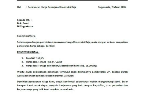 Format gambar contoh surat kerjasama jasa ekspedisi terbaru 2019. Contoh Surat Penawaran Harga Jasa Ekspedisi Cargo Nct ...