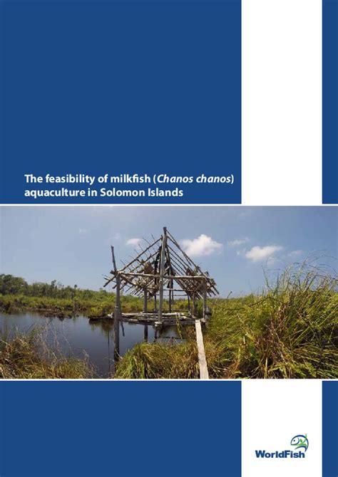 Pdf The Feasibility Of Milkfish Chanos Chanos Aquaculture In