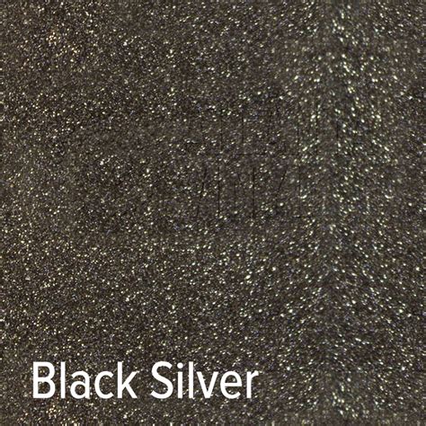 Black Silver Glitter Heat Transfer Vinyl Glitter Htv Siser 12 X 12