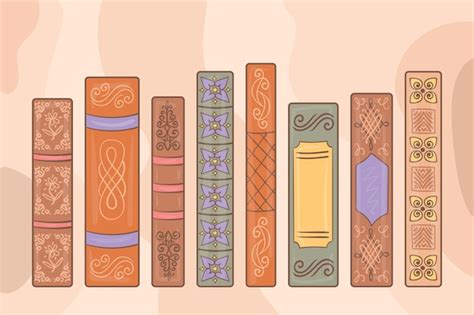 Free Vector Hand Drawn Flat Stack Of Books