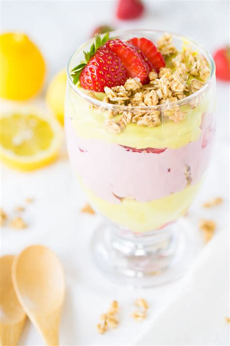 Strawberry Lemonade Parfait And Sweetly Raw Cookbook Review Crystal Dawn Culinary