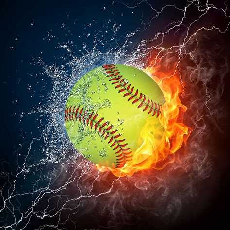 Aesthetic Softball Wallpapers Wallpaper Cave