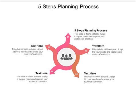 5 Steps Planning Process Ppt Powerpoint Presentation Shapes Cpb