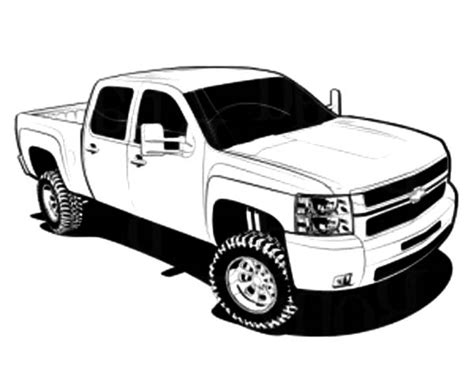 Free coloring pages to download and print. Chevy Cars Truck Coloring Pages : Best Place to Color