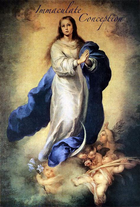 Most christians think of the immaculate conception as the union between mary and the holy spirit that produced jesus. IMMACULATE CONCEPTION NOVENA - EIGHTH DAY | oneintheirhearts