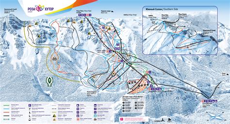 Rosa Khutor Sochi Piste Map Free Downloadable Piste Maps