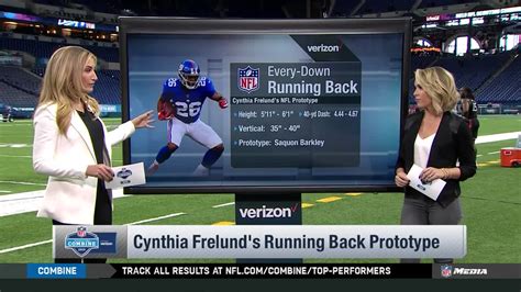 Nfl Networks Cynthia Frelund Reveals Ideal Every Down Running Back