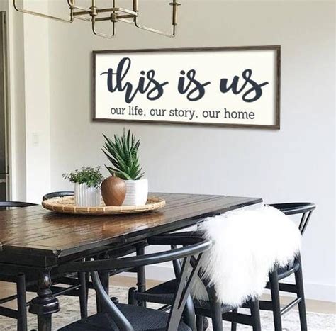 Rustic home decor | my home decor guide. This is us | home decor | farmhouse sign | gallery wall ...