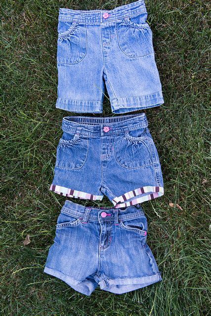 Shorts On The Line By Sewing Novice Imagine Gnats Upcycle Jeans