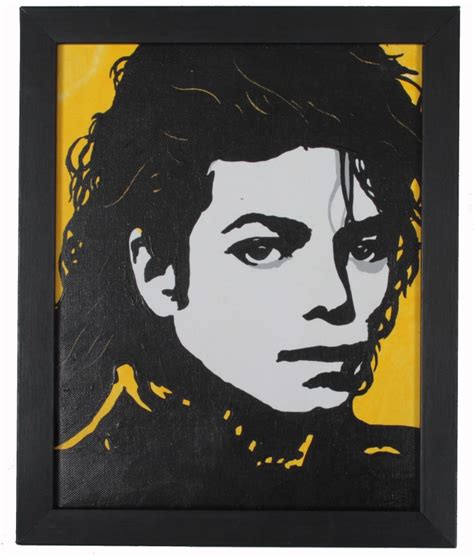 Michael Jackson Canvas Painting At Explore