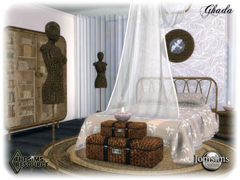 Ghada Bedroom By Jomsims At Tsr Sims 4 Updates