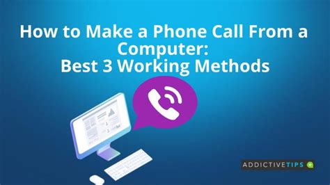 How To Make A Phone Call From A Computer Addictivetips 2022