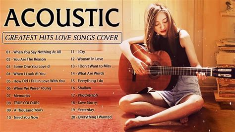 Top English Acoustic Love Songs 2020 Greatest Hits Ballad Acoustic