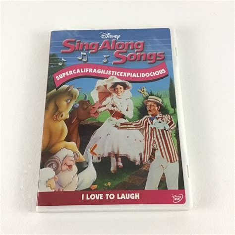 Disney Sing Along Songs DVD Mary Poppins I Love To Laugh