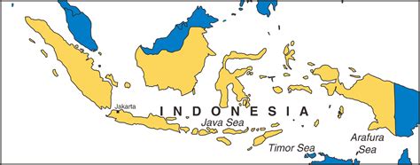 Transparent Background Peta Indonesia Png