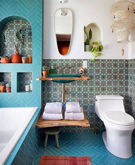 15 Bohemian Bathroom Decor Ideas Trends