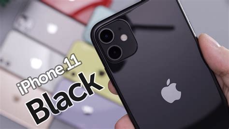 Black Iphone 11 Unboxing And First Impressions Youtube