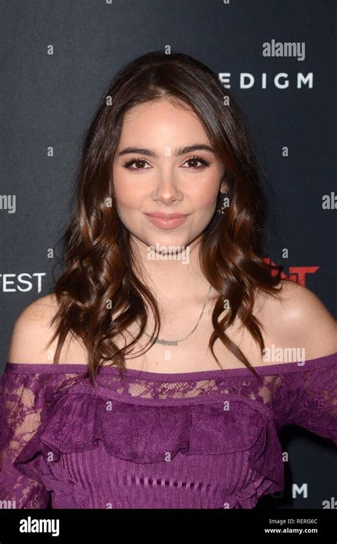 Los Angeles Ca Usa 22nd Jan 2019 Haley Pullos At Arrivals For Dead
